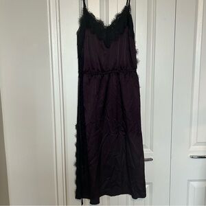 Dynamite purple slip dress